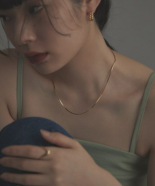 COCOSHNIK ONKITSCH / ココシュニックオンキッチュ ネックレス・ペンダント・チョーカー | シルバー デザインチェーン コンパクトネックレス GP | 詳細7