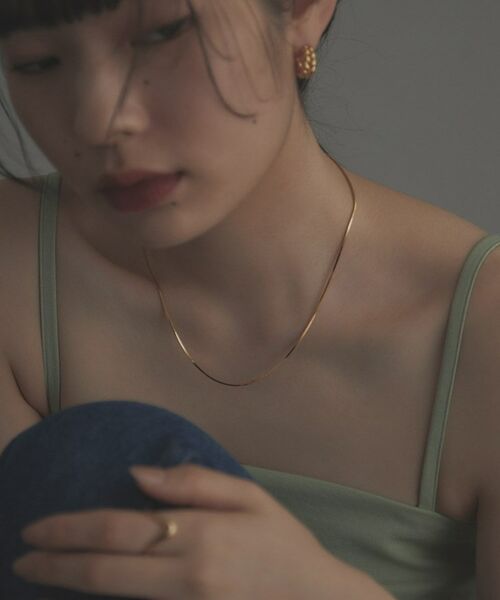 COCOSHNIK ONKITSCH / ココシュニックオンキッチュ ネックレス・ペンダント・チョーカー | シルバー デザインチェーン コンパクトネックレス GP | 詳細8