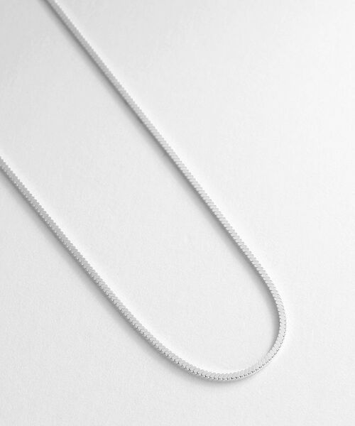 COCOSHNIK ONKITSCH / ココシュニックオンキッチュ ネックレス・ペンダント・チョーカー | シルバー デザインチェーン コンパクトネックレス | 詳細1