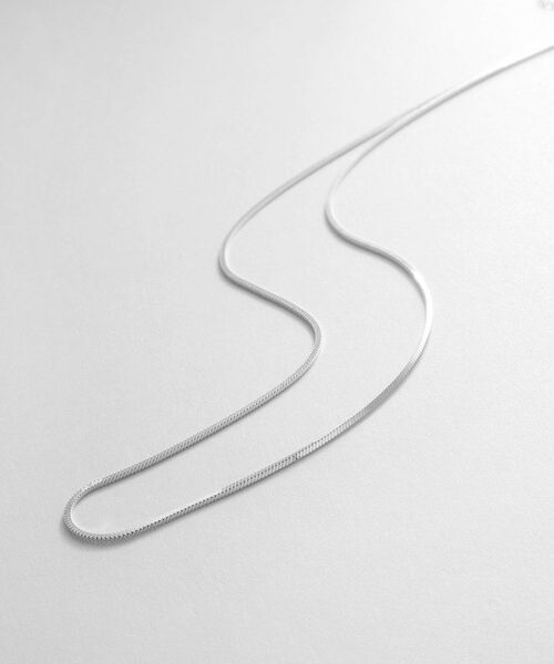 COCOSHNIK ONKITSCH / ココシュニックオンキッチュ ネックレス・ペンダント・チョーカー | シルバー デザインチェーン コンパクトネックレス（シルバー(600)）