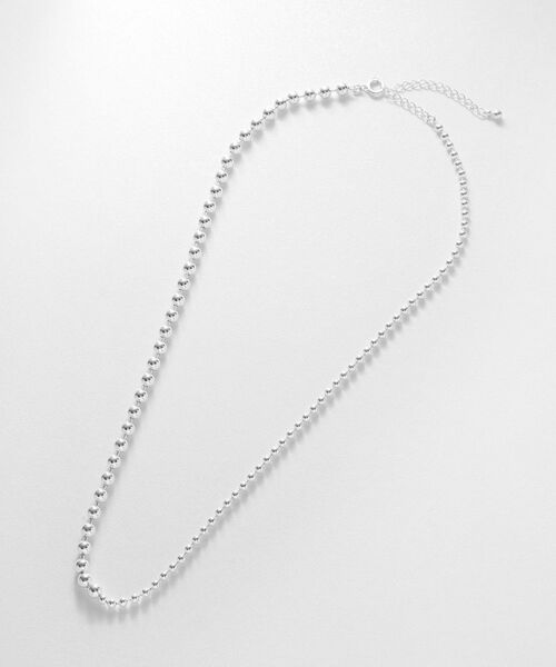 COCOSHNIK ONKITSCH / ココシュニックオンキッチュ ネックレス・ペンダント・チョーカー | シルバー デザインチェーン ミックスボールネックレス | 詳細4
