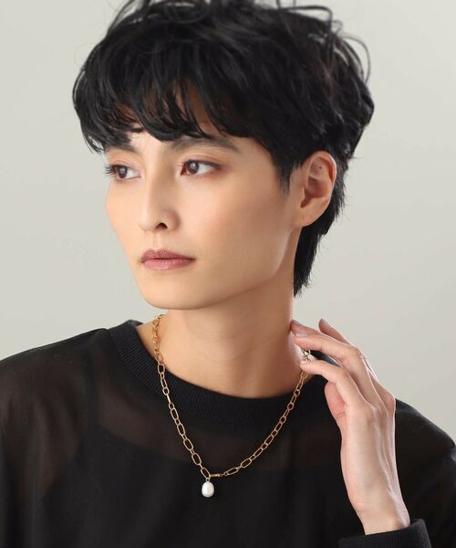 COCOSHNIK ONKITSCH / ココシュニックオンキッチュ ネックレス・ペンダント・チョーカー | シルバー バロックパール 2WAYドロップ ネックレス GP | 詳細10