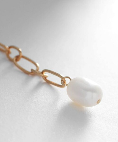 COCOSHNIK ONKITSCH / ココシュニックオンキッチュ ネックレス・ペンダント・チョーカー | シルバー バロックパール 2WAYドロップ ネックレス GP | 詳細2