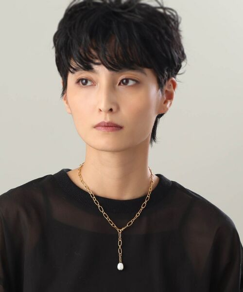 COCOSHNIK ONKITSCH / ココシュニックオンキッチュ ネックレス・ペンダント・チョーカー | シルバー バロックパール 2WAYドロップ ネックレス GP | 詳細7