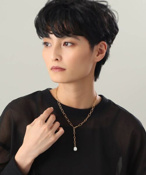 COCOSHNIK ONKITSCH / ココシュニックオンキッチュ ネックレス・ペンダント・チョーカー | シルバー バロックパール 2WAYドロップ ネックレス GP | 詳細9