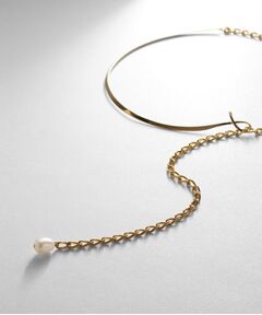 COCOSHNIK ONKITSCH / ココシュニックオンキッチュ ネックレス・ペンダント・チョーカー | シルバー マルチチェーンネックレス メタル・パール GP