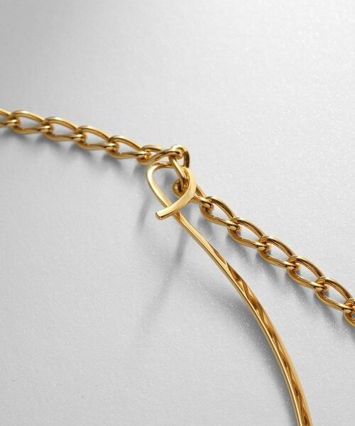 COCOSHNIK ONKITSCH / ココシュニックオンキッチュ ネックレス・ペンダント・チョーカー | シルバー マルチチェーンネックレス メタル・パール GP | 詳細3