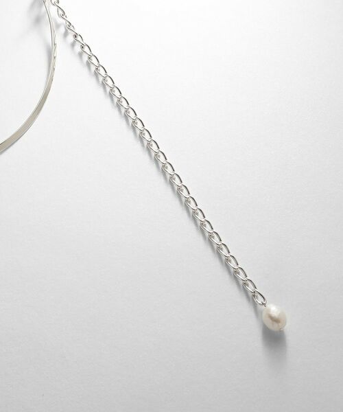 COCOSHNIK ONKITSCH / ココシュニックオンキッチュ ネックレス・ペンダント・チョーカー | シルバー マルチチェーンネックレス メタル・パール | 詳細2