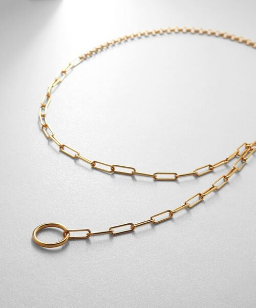 COCOSHNIK ONKITSCH / ココシュニックオンキッチュ ネックレス・ペンダント・チョーカー | シルバー マルチチェーンネックレス ミックスチェーン GP | 詳細1