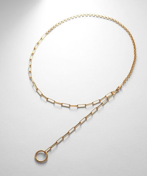 COCOSHNIK ONKITSCH / ココシュニックオンキッチュ ネックレス・ペンダント・チョーカー | シルバー マルチチェーンネックレス ミックスチェーン GP | 詳細4