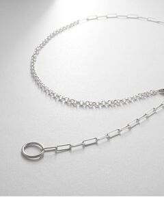 COCOSHNIK ONKITSCH / ココシュニックオンキッチュ ネックレス・ペンダント・チョーカー | シルバー マルチチェーンネックレス ミックスチェーン