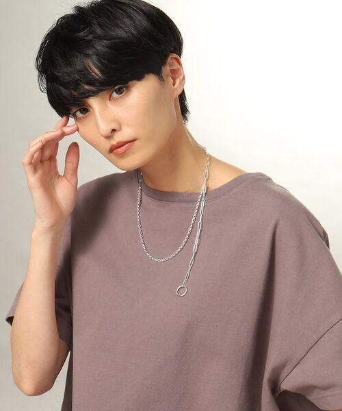 COCOSHNIK ONKITSCH / ココシュニックオンキッチュ ネックレス・ペンダント・チョーカー | シルバー マルチチェーンネックレス ミックスチェーン | 詳細11