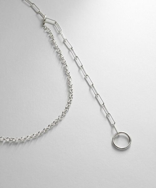 COCOSHNIK ONKITSCH / ココシュニックオンキッチュ ネックレス・ペンダント・チョーカー | シルバー マルチチェーンネックレス ミックスチェーン | 詳細2