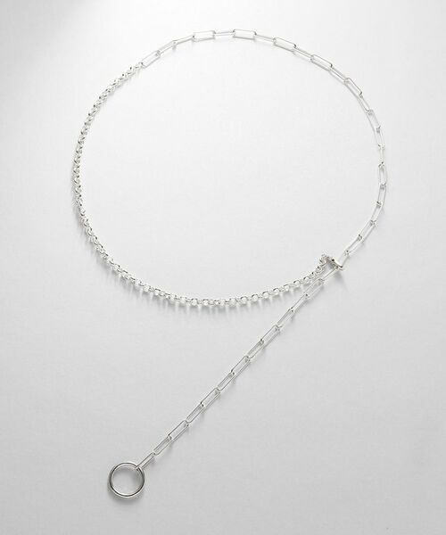 COCOSHNIK ONKITSCH / ココシュニックオンキッチュ ネックレス・ペンダント・チョーカー | シルバー マルチチェーンネックレス ミックスチェーン | 詳細4
