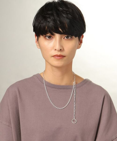 COCOSHNIK ONKITSCH / ココシュニックオンキッチュ ネックレス・ペンダント・チョーカー | シルバー マルチチェーンネックレス ミックスチェーン | 詳細9