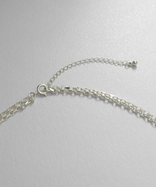 COCOSHNIK ONKITSCH / ココシュニックオンキッチュ ネックレス・ペンダント・チョーカー | シルバー サークルモチーフ ステーションネックレス | 詳細3