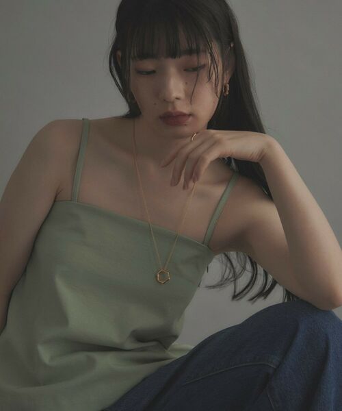 COCOSHNIK ONKITSCH / ココシュニックオンキッチュ ネックレス・ペンダント・チョーカー | シルバー ニュアンスネックレス ヘキサゴン GP | 詳細8