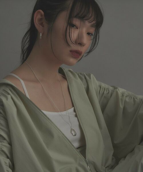 COCOSHNIK ONKITSCH / ココシュニックオンキッチュ ネックレス・ペンダント・チョーカー | シルバー ニュアンスネックレス ヘキサゴン | 詳細7