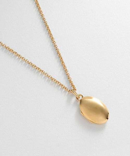 COCOSHNIK ONKITSCH / ココシュニックオンキッチュ ネックレス・ペンダント・チョーカー | シルバー ロケットネックレス オーバル GP | 詳細2