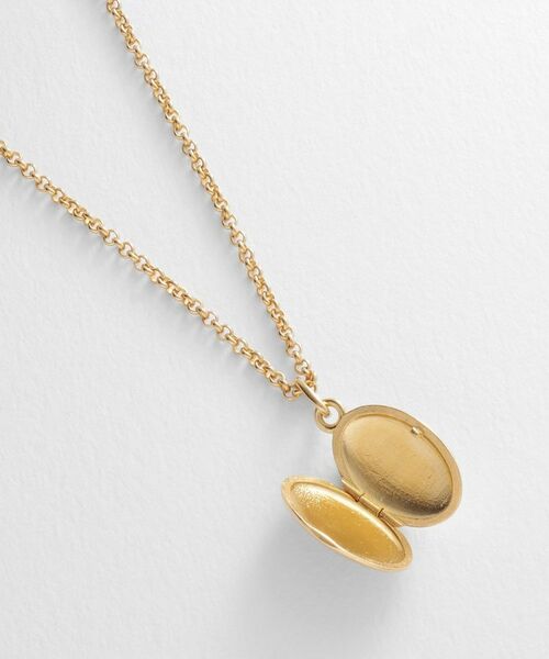 COCOSHNIK ONKITSCH / ココシュニックオンキッチュ ネックレス・ペンダント・チョーカー | シルバー ロケットネックレス オーバル GP | 詳細3