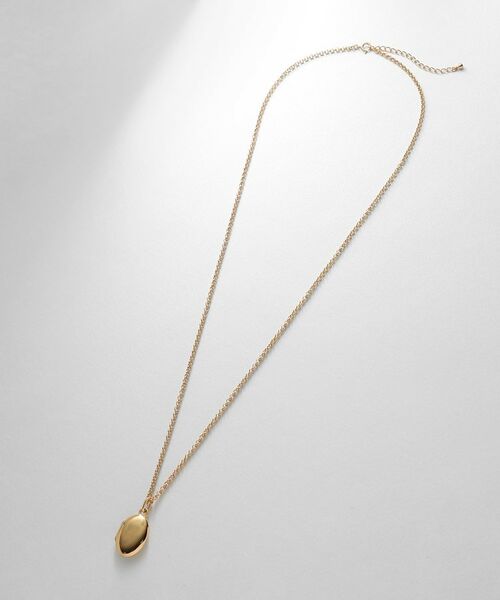 COCOSHNIK ONKITSCH / ココシュニックオンキッチュ ネックレス・ペンダント・チョーカー | シルバー ロケットネックレス オーバル GP | 詳細5