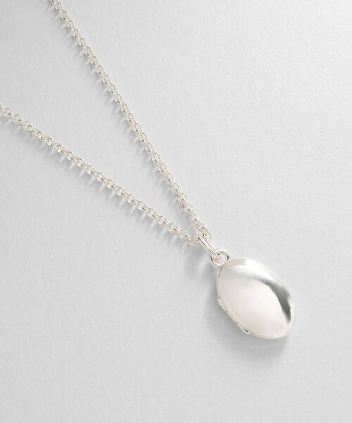 COCOSHNIK ONKITSCH / ココシュニックオンキッチュ ネックレス・ペンダント・チョーカー | シルバー ロケットネックレス オーバル | 詳細2