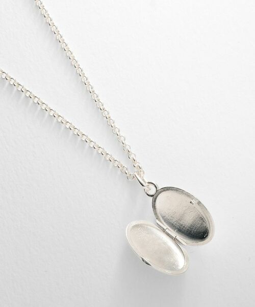 COCOSHNIK ONKITSCH / ココシュニックオンキッチュ ネックレス・ペンダント・チョーカー | シルバー ロケットネックレス オーバル | 詳細3