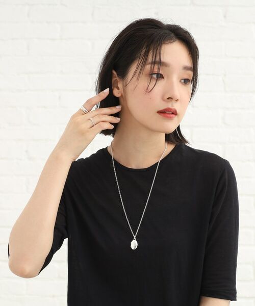 COCOSHNIK ONKITSCH / ココシュニックオンキッチュ ネックレス・ペンダント・チョーカー | シルバー ロケットネックレス オーバル | 詳細7