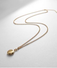 COCOSHNIK ONKITSCH / ココシュニックオンキッチュ ネックレス・ペンダント・チョーカー | シルバー ロケットネックレス サークル GP