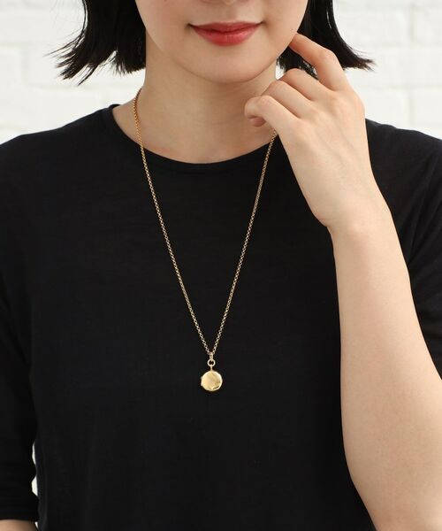 COCOSHNIK ONKITSCH / ココシュニックオンキッチュ ネックレス・ペンダント・チョーカー | シルバー ロケットネックレス サークル GP | 詳細10