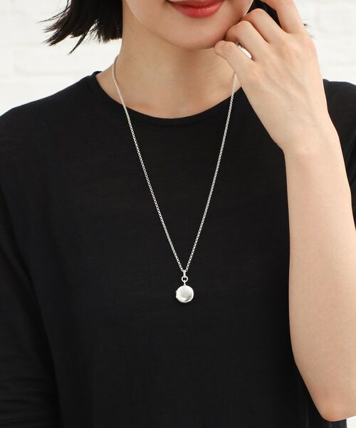 COCOSHNIK ONKITSCH / ココシュニックオンキッチュ ネックレス・ペンダント・チョーカー | シルバー ロケットネックレス サークル | 詳細11