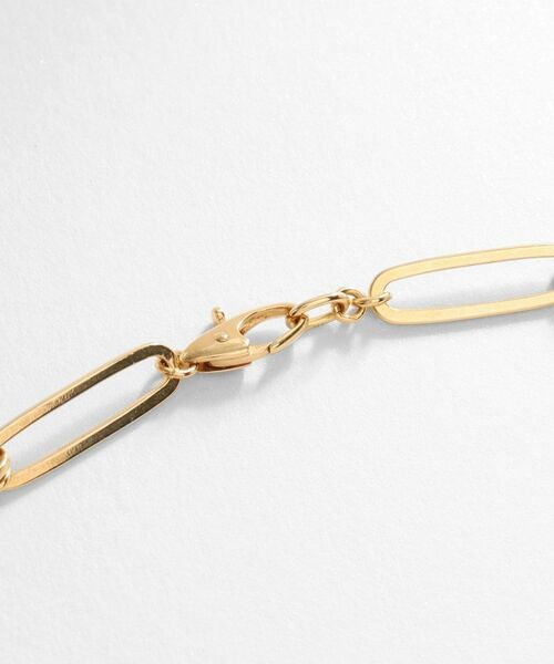 COCOSHNIK ONKITSCH / ココシュニックオンキッチュ ネックレス・ペンダント・チョーカー | シルバー ミックスチェーン フラットカーブ スルー ネックレス GP | 詳細3