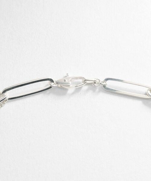 COCOSHNIK ONKITSCH / ココシュニックオンキッチュ ネックレス・ペンダント・チョーカー | シルバー ミックスチェーン フラットカーブ スルー ネックレス | 詳細3