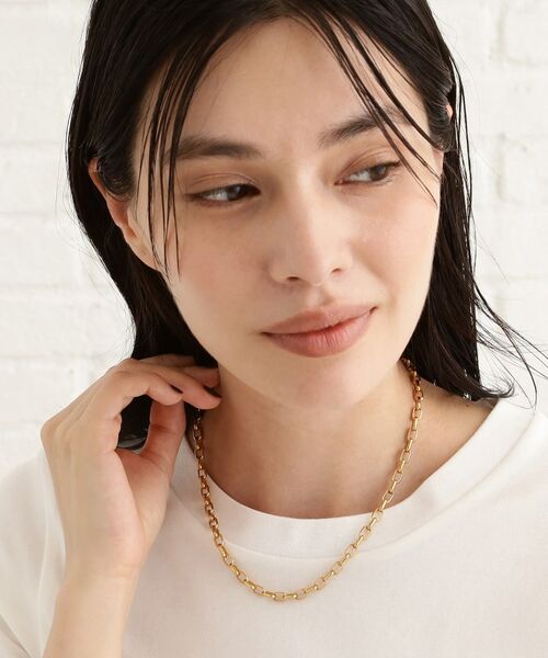 COCOSHNIK ONKITSCH / ココシュニックオンキッチュ ネックレス・ペンダント・チョーカー | シルバー ドームチェーン フックネックレス GP | 詳細14