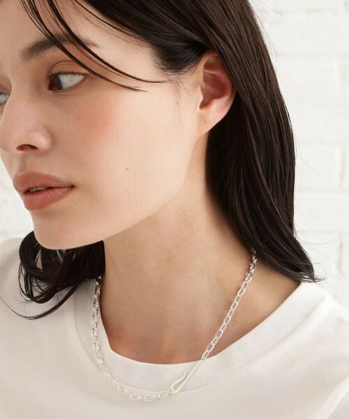 COCOSHNIK ONKITSCH / ココシュニックオンキッチュ ネックレス・ペンダント・チョーカー | シルバー ドームチェーン フックネックレス | 詳細12