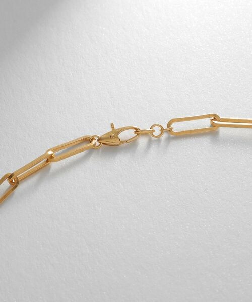 COCOSHNIK ONKITSCH / ココシュニックオンキッチュ ネックレス・ペンダント・チョーカー | シルバー デザインチェーン フラットケーブルネックレス（43㎝） GP | 詳細3