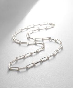 COCOSHNIK ONKITSCH / ココシュニックオンキッチュ ネックレス・ペンダント・チョーカー | シルバー デザインチェーン フラットケーブルネックレス（43㎝）