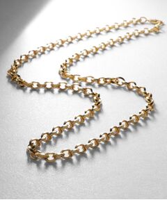 COCOSHNIK ONKITSCH / ココシュニックオンキッチュ ネックレス・ペンダント・チョーカー | シルバー デザインチェーン リッジケーブル ネックレス GP