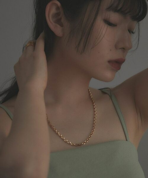 COCOSHNIK ONKITSCH / ココシュニックオンキッチュ ネックレス・ペンダント・チョーカー | シルバー デザインチェーン リッジケーブル ネックレス GP | 詳細10