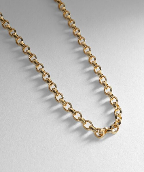 COCOSHNIK ONKITSCH / ココシュニックオンキッチュ ネックレス・ペンダント・チョーカー | シルバー デザインチェーン リッジケーブル ネックレス GP | 詳細2