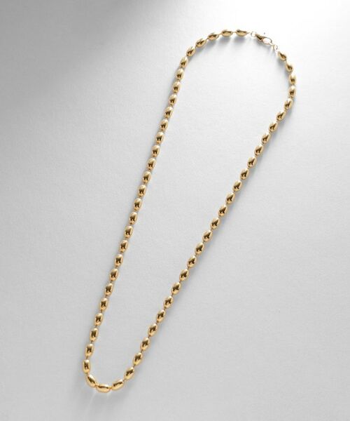 COCOSHNIK ONKITSCH / ココシュニックオンキッチュ ネックレス・ペンダント・チョーカー | シルバー デザインチェーン オーバルボールL ネックレス GP | 詳細4