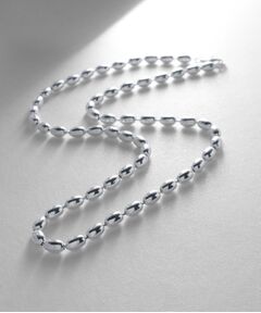 COCOSHNIK ONKITSCH / ココシュニックオンキッチュ ネックレス・ペンダント・チョーカー | シルバー デザインチェーン オーバルボールL ネックレス