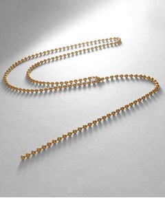 COCOSHNIK ONKITSCH / ココシュニックオンキッチュ ネックレス・ペンダント・チョーカー | シルバー ボールチェーン ラリエット ネックレス GP