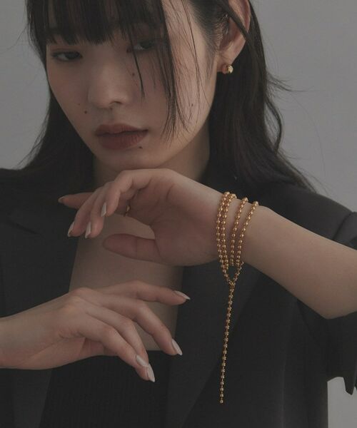 COCOSHNIK ONKITSCH / ココシュニックオンキッチュ ネックレス・ペンダント・チョーカー | シルバー ボールチェーン ラリエット ネックレス GP | 詳細13