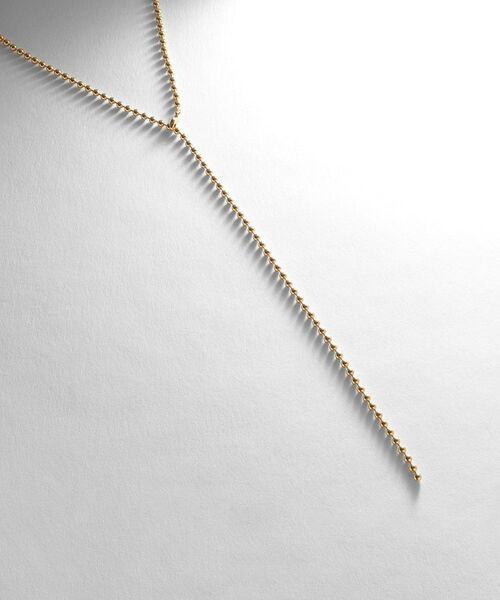 COCOSHNIK ONKITSCH / ココシュニックオンキッチュ ネックレス・ペンダント・チョーカー | シルバー ボールチェーン ラリエット ネックレス GP | 詳細2