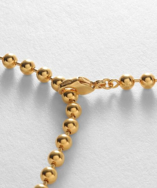 COCOSHNIK ONKITSCH / ココシュニックオンキッチュ ネックレス・ペンダント・チョーカー | シルバー ボールチェーン ラリエット ネックレス GP | 詳細3