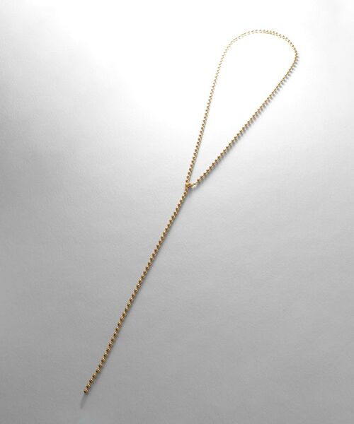 COCOSHNIK ONKITSCH / ココシュニックオンキッチュ ネックレス・ペンダント・チョーカー | シルバー ボールチェーン ラリエット ネックレス GP | 詳細4