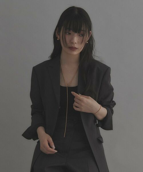 COCOSHNIK ONKITSCH / ココシュニックオンキッチュ ネックレス・ペンダント・チョーカー | シルバー ボールチェーン ラリエット ネックレス GP | 詳細6