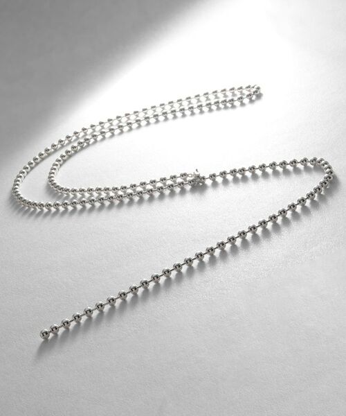COCOSHNIK ONKITSCH / ココシュニックオンキッチュ ネックレス・ペンダント・チョーカー | シルバー ボールチェーン ラリエット ネックレス | 詳細1