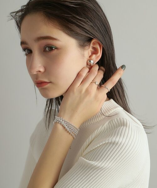 COCOSHNIK ONKITSCH / ココシュニックオンキッチュ ネックレス・ペンダント・チョーカー | シルバー ボールチェーン ラリエット ネックレス | 詳細10